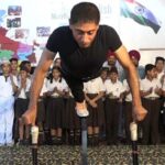 कपूरथला के विक्की ने बनाया वर्ल्ड रिकॉर्ड, लोहे की रॉड पर 40 सेकेंड में 64 पुश-अप्स कर तोड़ा अपना ही पुराना रिकॉर्ड