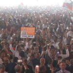 जेवर में उमड़ा जन-सैलाब, मोदी-योगी के नारों की गूंज