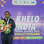 खेलो इंडिया ट्राइबल गेम्स 2026 कर्नाटक की मनीषा जोंस सिद्दी ने जीता गोल्ड