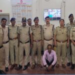 थाना अरेरा हिल्स पुलिस ने गांजा तस्कर को किया गिरफ्तार, 1300 ग्राम गांजा जप्त