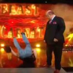 WWE रॉ में एंट्री के दौरान गिर पड़े ब्रॉक लैसनर, वीडियो वायरल