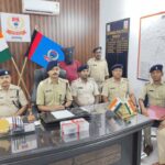 रामगढ़ में अवैध हथियार के साथ युवक गिरफ्तार, 9 एमएम पिस्टल बरामद