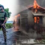 मणिपुर में कुकी उग्रवादियों का हमला: घर पर बम फेंकने से मां के साथ सो रहे दो बच्चों की मौत