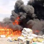 गाजियाबाद में भीषण आग: 250 झुग्गियां जलकर खाक, 20 से ज्यादा बच्चे लापता