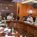 पुलिस महानिदेशक  कैलाश मकवाणा की अध्‍यक्षता में रेलवे सुरक्षा एवं सिंहस्थ-2028 की तैयारियों को लेकर पुलिस मुख्यालय में उच्चस्तरीय समन्‍वय समिति की बैठक आयोजित