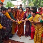 राज्यमंत्री कृष्णा गौर ने किया 4 लेन सीसी सड़क निर्माणकार्य का भूमि-पूजन