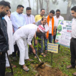 अमरकंटक में ‘अमृत हरित महा अभियान’ के तहत 3 हजार पौधों का वृहद पौधारोपण