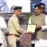 मुख्यमंत्री डॉ. यादव ने अंतर्राष्ट्रीय बाघ दिवस पर एसटीएफ जबलपुर के वनरक्षक  तौहेल को किया सम्मानित