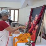 तीजनबाई की अस्थियां प्रयागराज संगम में विसर्जित, गनियारी में आज श्रद्धांजलि सभा