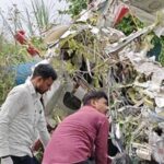 कानपुर में ट्रेनिंग विमान क्रैश, दो ट्रेनी पायलटों की मौत; गंगा बैराज के पास हादसा