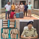 कटनी में पुलिस की बड़ी कार्रवाई, 20 किलो गांजे के साथ तस्कर गिरफ्तार