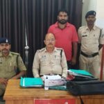 जिला बदर के बाद भी जांजगीर में छिपा बदमाश गिरफ्तार, केस दर्ज