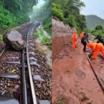 बस्तर रेल मार्ग पर लैंडस्लाइड का खतरा, सुरक्षा के लिए ट्रेनों की स्पीड कम