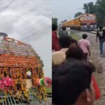 मुरैना के कैलारस स्टेशन पर हाई-वोल्टेज ड्रामा, मेमू ट्रेन के उद्घाटन में पूड़ी-सब्जी के लिए मची लूट