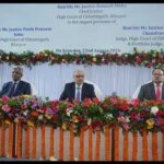 मुख्य न्यायाधिपति रमेश सिन्हा ने दुर्ग में नवीन न्यायालय भवन के निर्माण हेतु किया भूमिपूजन
