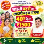 मुख्यमंत्री डॉ. यादव 13 सितंबर को आगर मालवा से अंतरित करेंगे लाड़ली बहना योजना की 40वीं किस्त