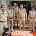 घातक तलवार और चाकू लेकर घूम रहे दो आरोपी कुठला पुलिस के हत्थे चढ़े, आर्म्स एक्ट के तहत हुई कार्रवाई, न्यायालय ने दोनों को भेजा जेल