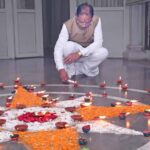 प्रधानमंत्री नरेंद्र मोदी के जन्मदिवस पर मुख्यमंत्री विष्णु देव साय ने अपने निवास पर जलाया ‘आशीर्वाद का दीया’