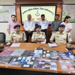 ग्वालियर पुलिस ने विंडसर हिल्स स्थित डुप्लेक्स से संचालित करोड़ों रुपए के साइबर फ्रॉड नेटवर्क का किया पर्दाफाश, पांच आरोपी गिरफ्तार