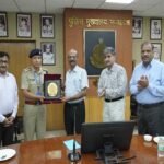 उत्तर पूर्वी पुलिस अकादमी के प्रशिक्षु पुलिस अधिकारियों ने की पुलिस महानिदेशक से भेंट