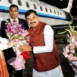 अमित शाह रात 12 बजे पहुंचे भोपाल, स्टेट हैंगर पर CM और BJP प्रदेश अध्यक्ष ने की अगवानी
