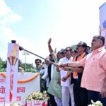 विकसित भारत के संकल्प से जगमगाया जशपुर, पर्यटन मंत्री राजेश अग्रवाल के नेतृत्व में निकली ‘सेवा ज्योति यात्रा’