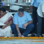 रणजीता स्टेडियम में रंगोली के जरिए साकार हुआ डिजिटल इंडिया का विजन