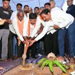 उप मुख्यमंत्री विजय शर्मा ने 78.51 लाख रुपए के दो सीसी सड़क सह नाली निर्माण कार्यों का किया भूमिपूजन